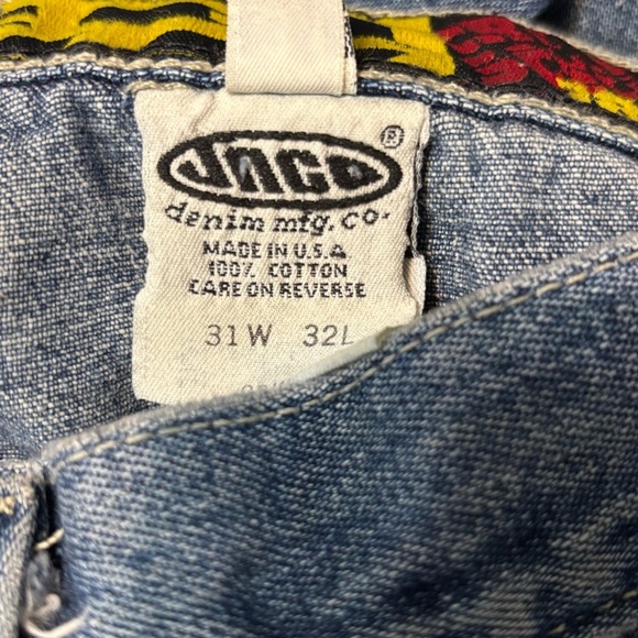 Vintage 90s Original JNCO
Crime Scene Jeans
Distressed Worn Size 31x32 - Picture 11 of 11